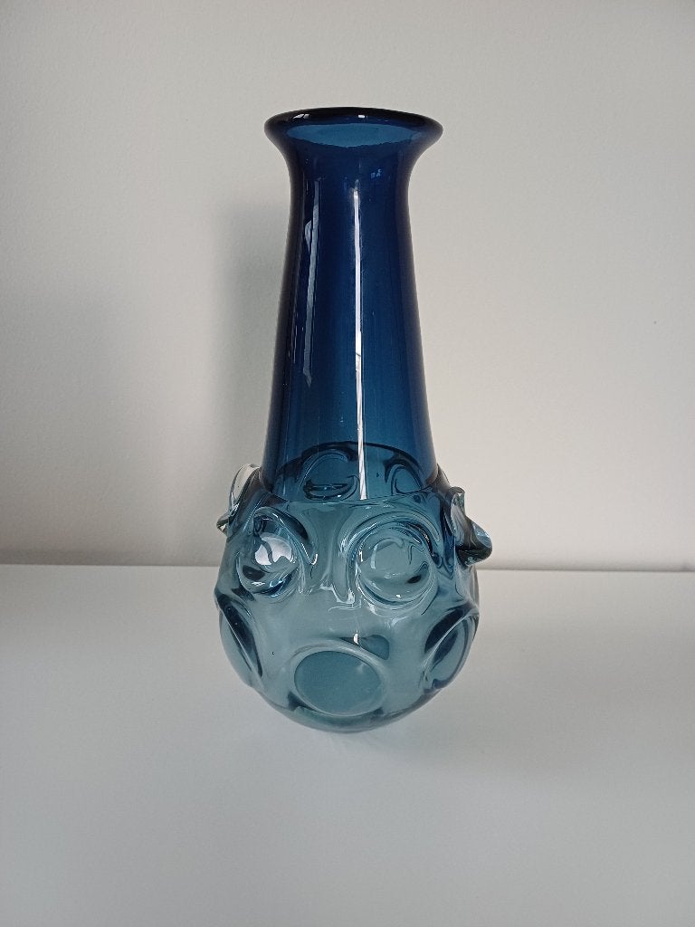 Jan Beranek glaskunst vintage vaas, Ophalen of Verzenden