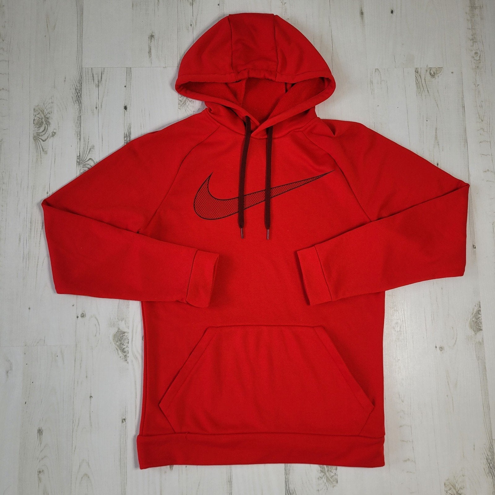 Nike dri-fit hoodie maat S rood grote swoosh, Kleding | Heren, Truien en Vesten, Nike, Ophalen of Verzenden, Zo goed als nieuw