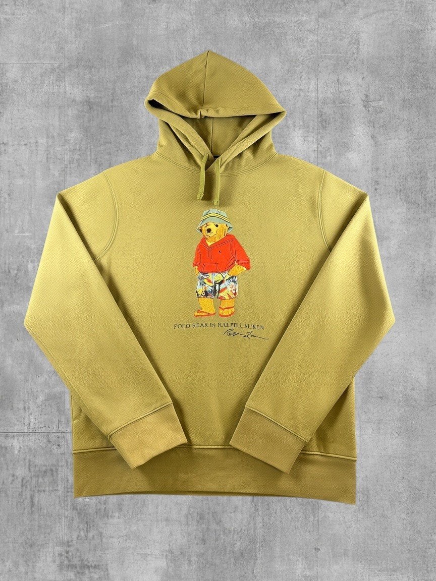 Polo Ralph Lauren hoodie groen maat M Polo Bear, 24 Route de la Galaise, 1228 Plan-les-Ouates, Zwitserland, Zo goed als nieuw