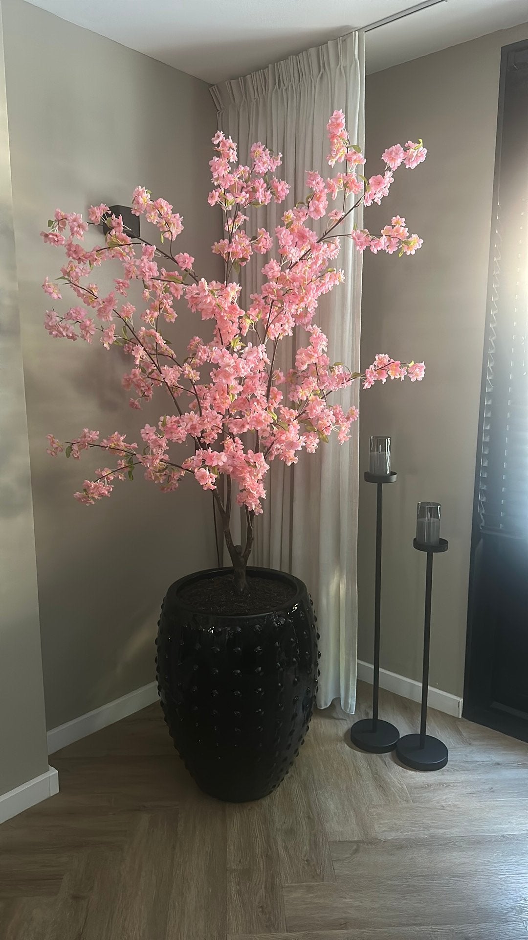 Zgan mooie bloesem kunstboom, Huis en Inrichting, Woonaccessoires | Kunstplanten en Kunstbloemen, Ophalen, Zo goed als nieuw