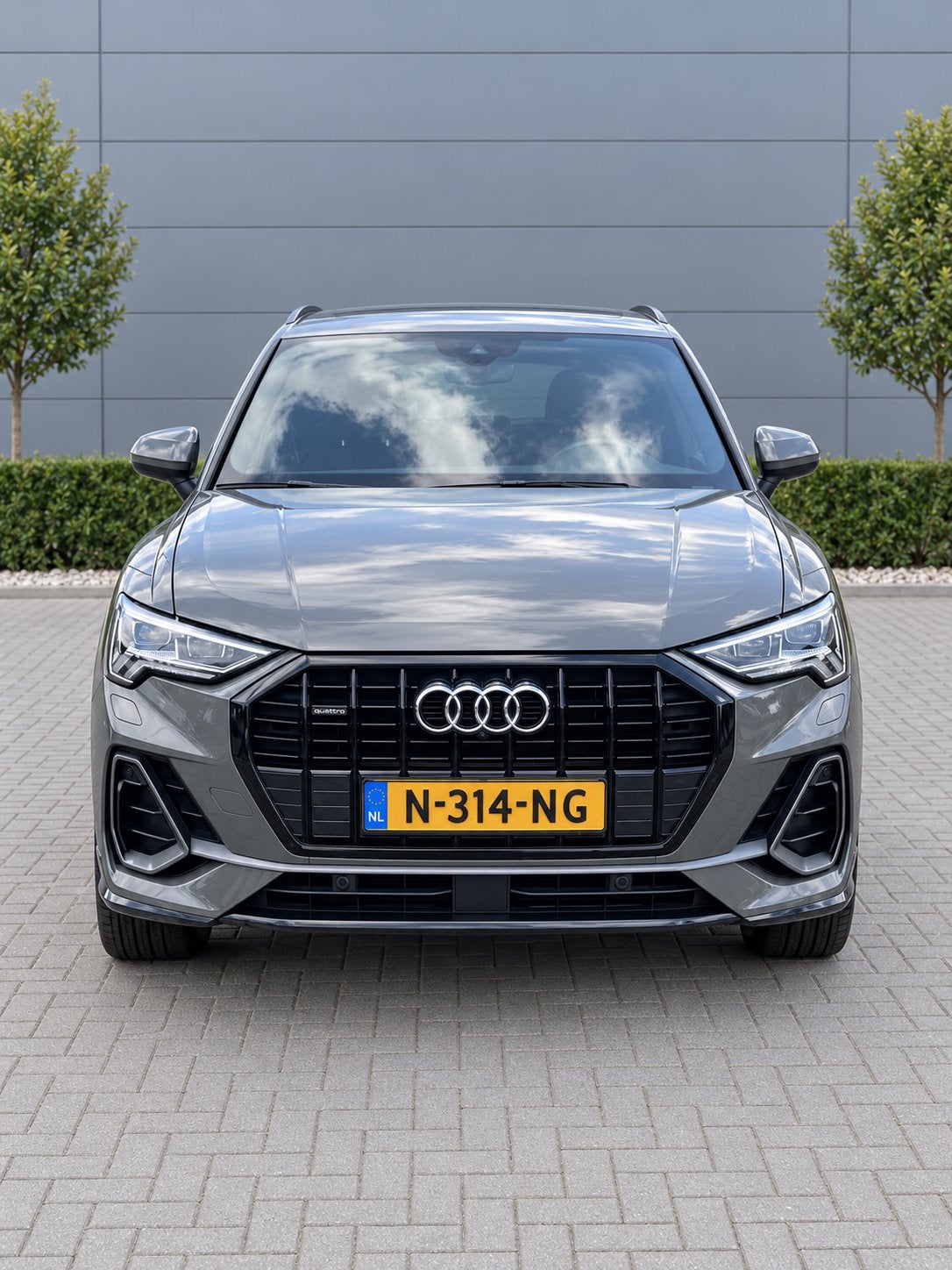 Audi Q3 40 Tfsi 190pk S Tronic Quattro 2019 Grijs, Automaat, Zwart, 1984 cc, Startonderbreker