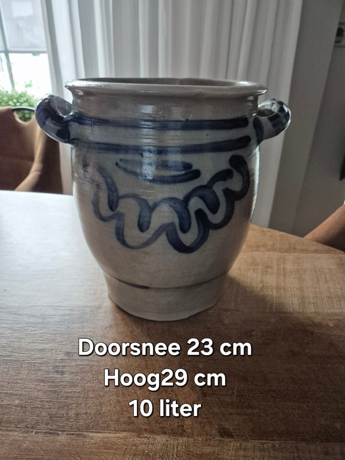 Mooie grote Keulse pot - 10 liter, Antiek en Kunst, Ophalen
