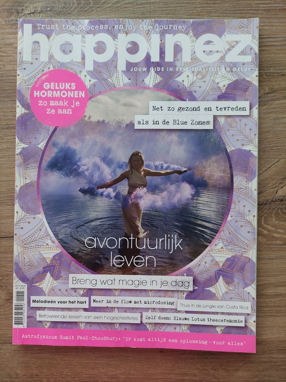 Happinez nummer 4, 2025 avontuurlijk leven., Ophalen of Verzenden, Nieuw