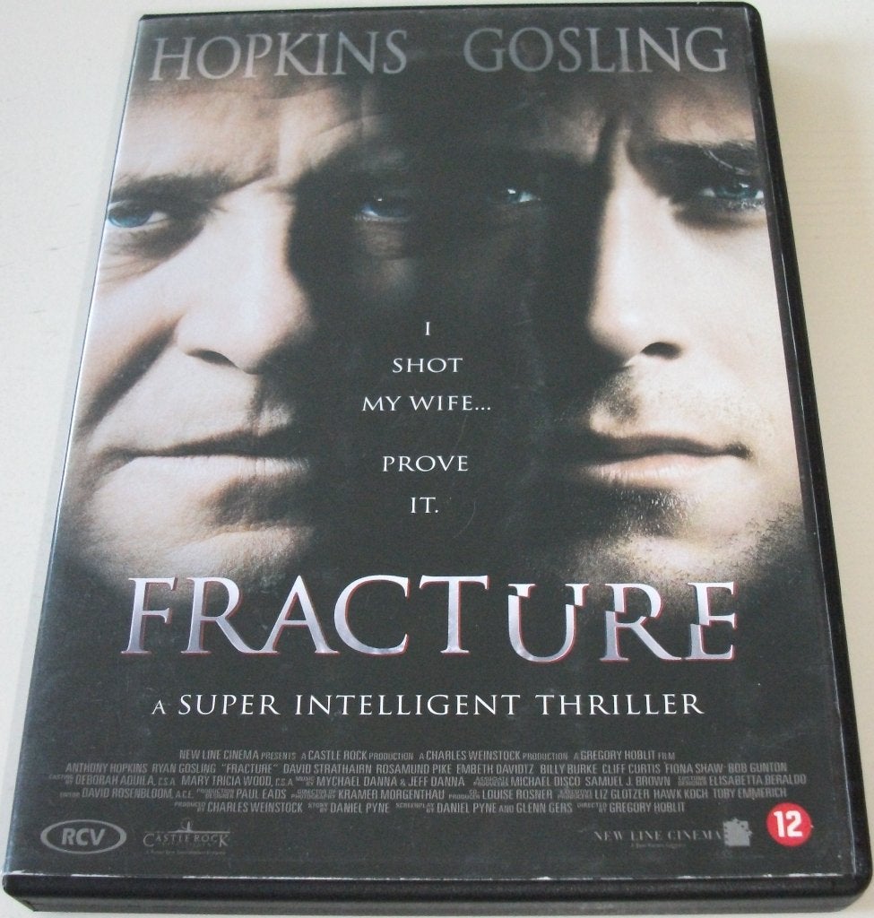 Dvd *** FRACTURE *** I shot my wife...prove it!, Vanaf 12 jaar, Ophalen of Verzenden, Zo goed als nieuw, Overige genres