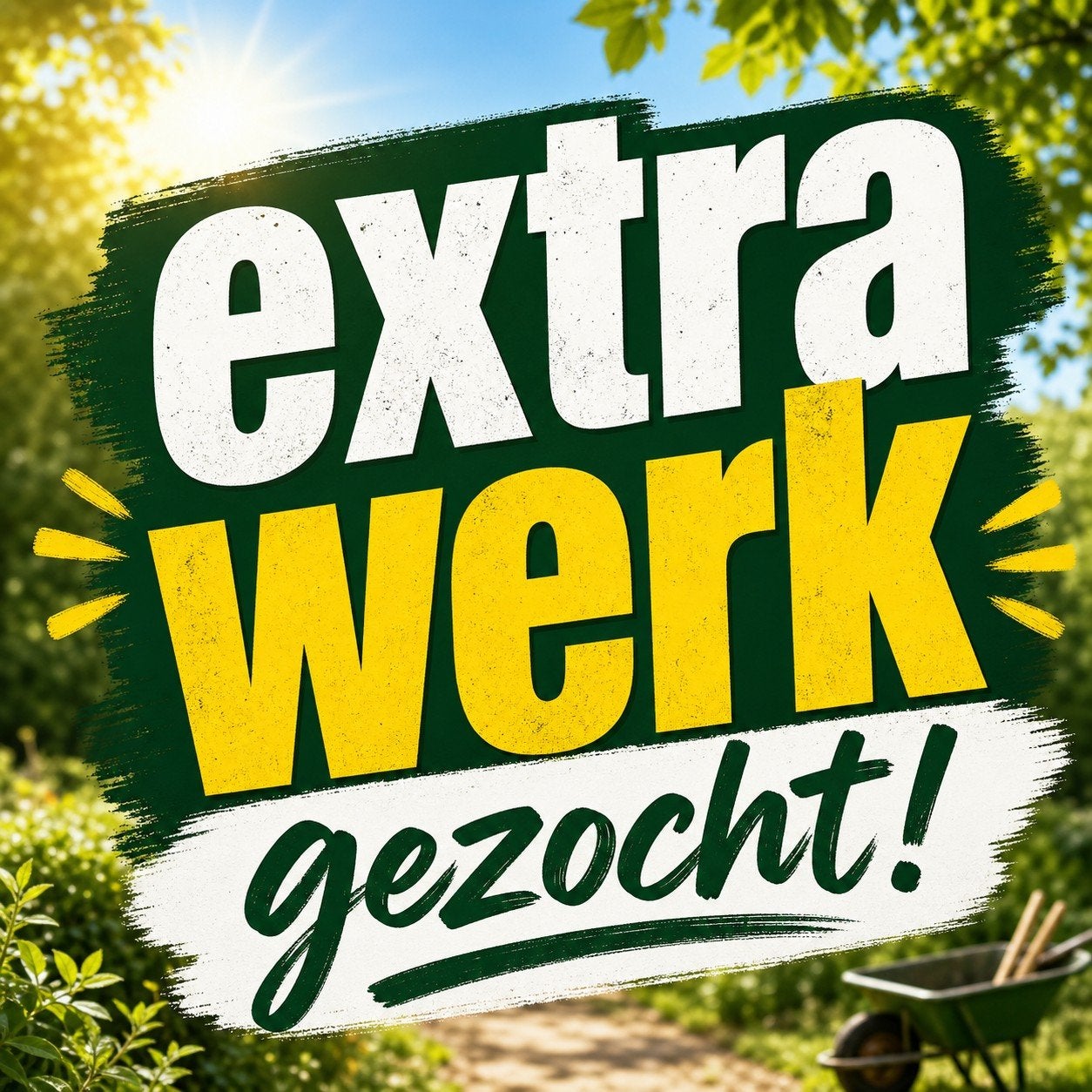 extra werk gezocht!