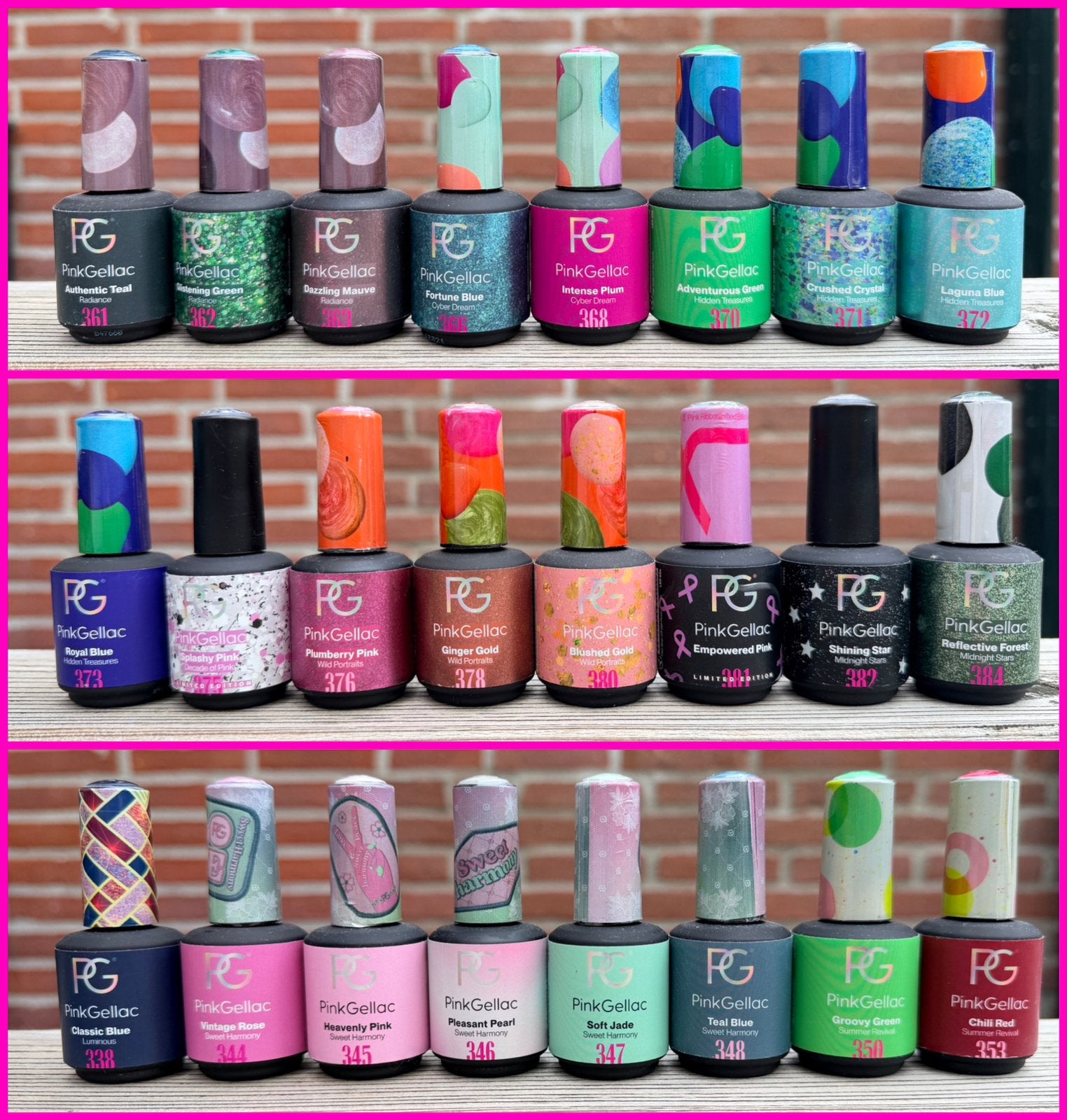 Pink Gellac! NIEUW! Pink Gellak pinkgellac, Ophalen of Verzenden, Nieuw, Overige kleuren, Handen en Nagels