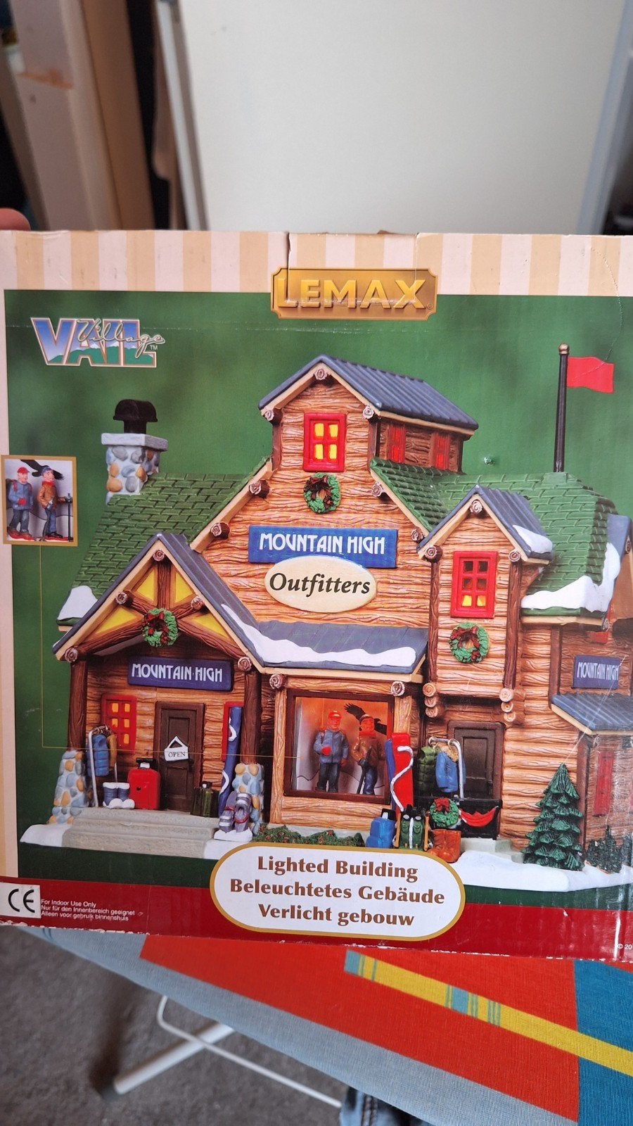 Lemax kersthuisje, mountain, Ophalen, Zo goed als nieuw