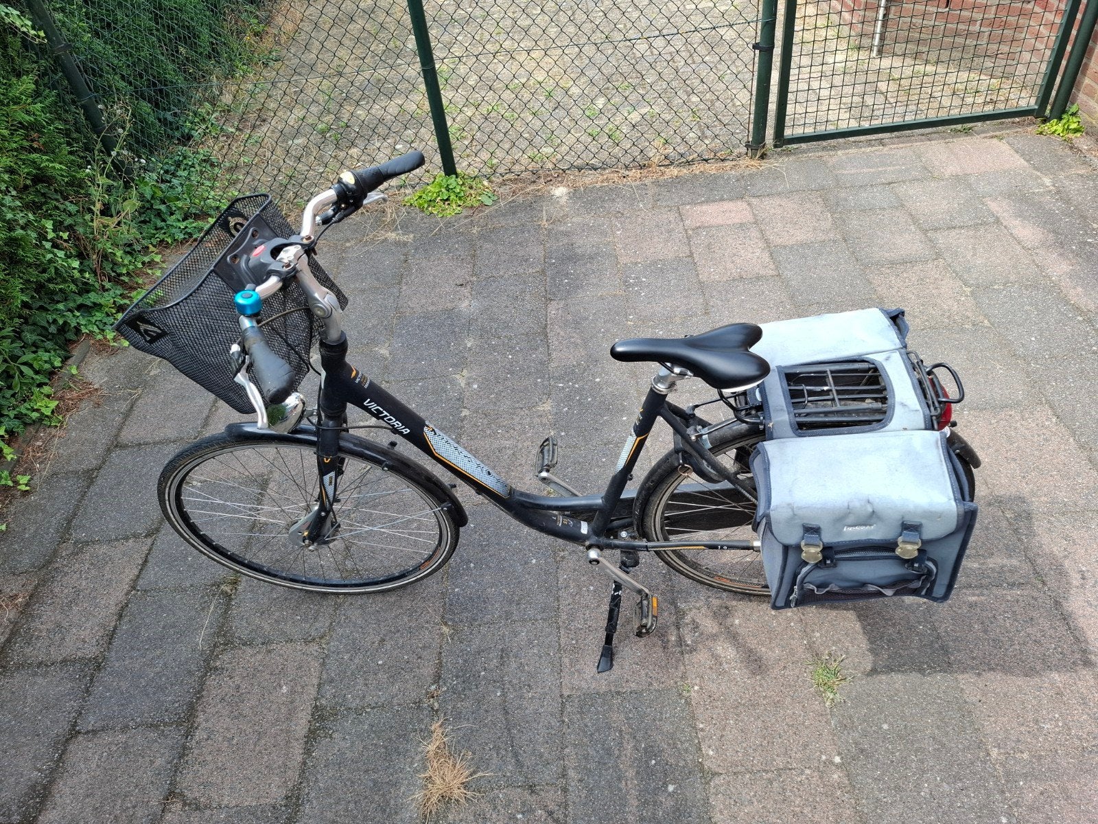 Victoria fiets met lage instap en versnellingen, Gebruikt, Velgrem, Versnellingen, 50 tot 53 cm