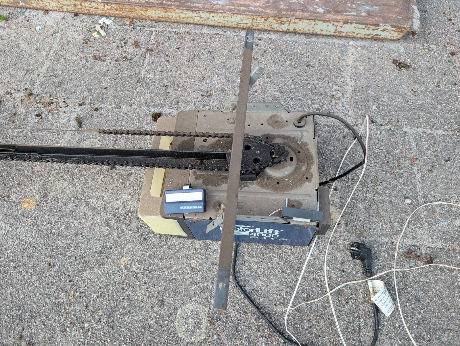 Garagedeuropener Chamberlain MotorLift 4000, Ophalen, Gebruikt, Garagedeur
