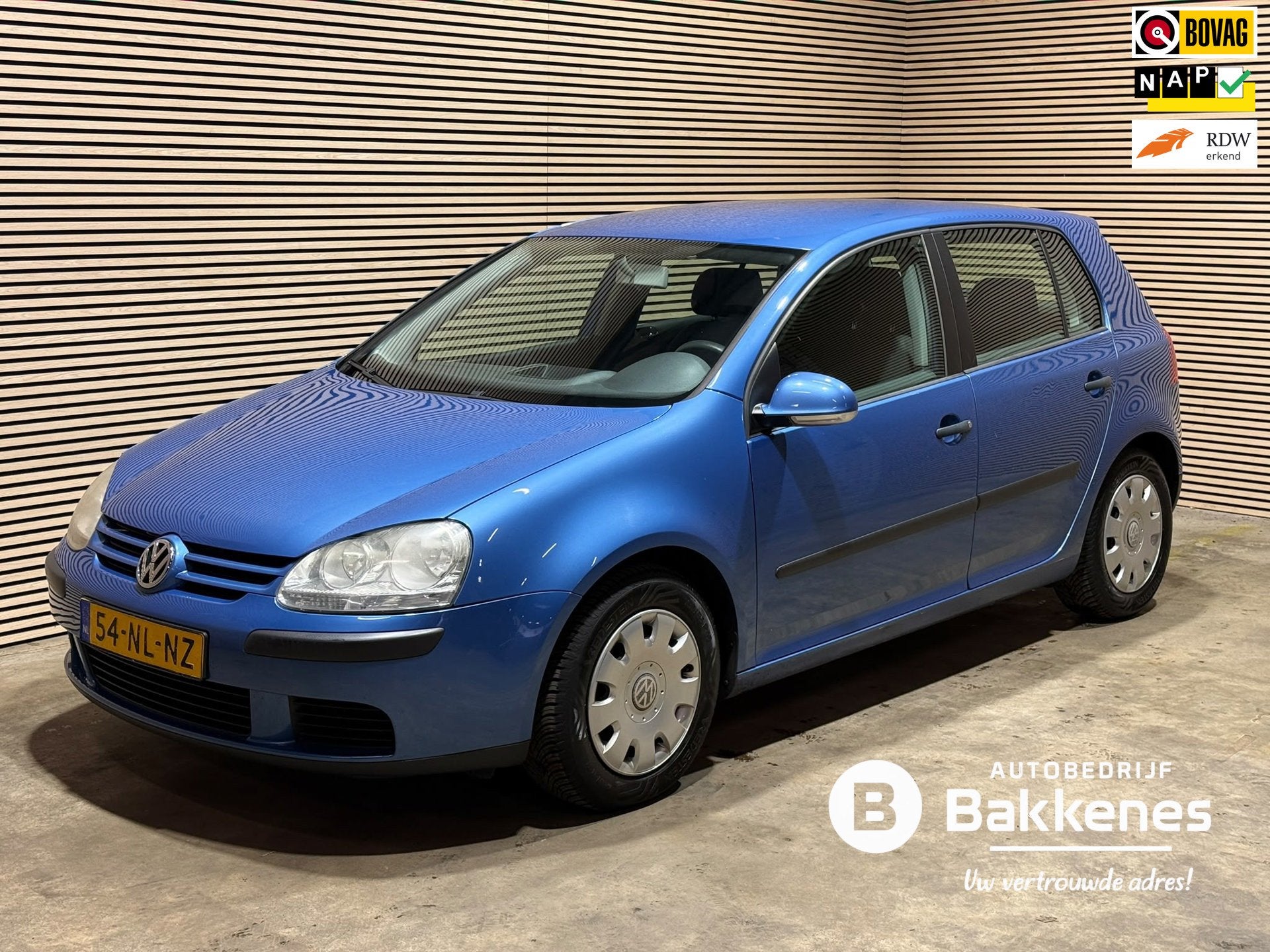 Volkswagen Golf 1.6 FSI Trendline | Airco | Cruise | NAP | T, Voorwielaandrijving, Gebruikt, 4 cilinders, Blauw