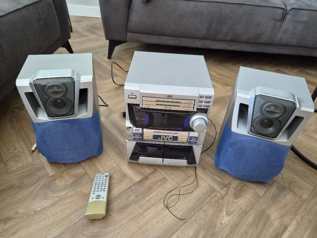 Stereo set JVC GRATIS, Audio, Tv en Foto, Stereo-sets, Ophalen, Gebruikt, Tuner of Radio, JVC
