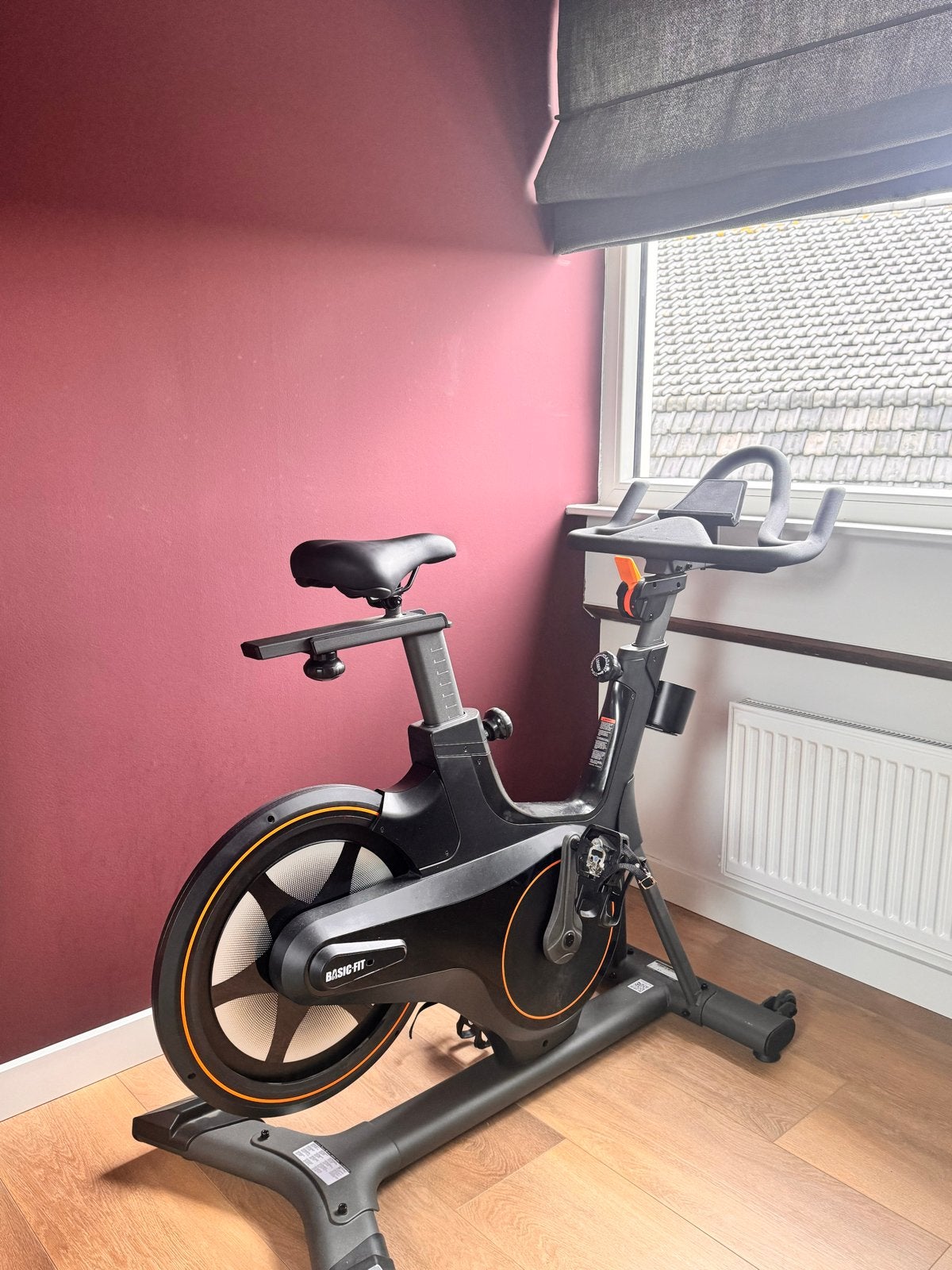 Hometrainer - Basic-Fit Indoor Cycle, Ophalen, Zo goed als nieuw, Metaal, Benen