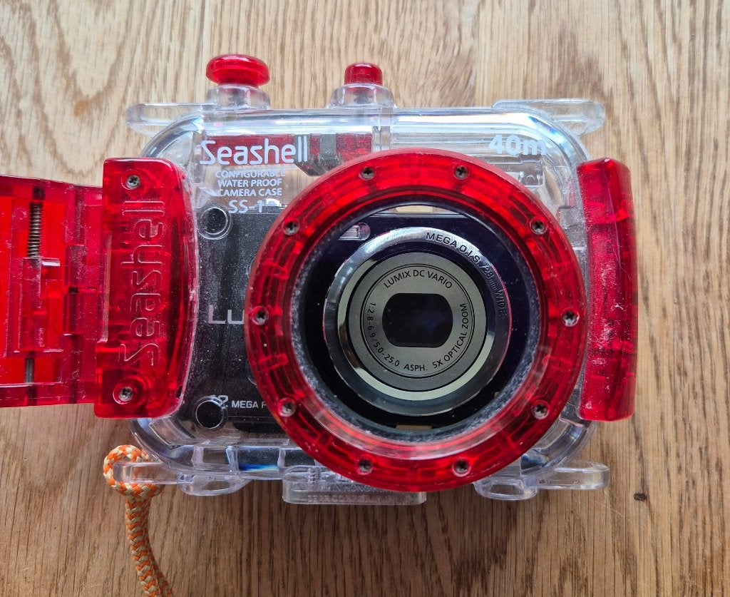 Onderwatercamera, Gebruikt, Compactcamera, Panasonic, Ophalen of Verzenden