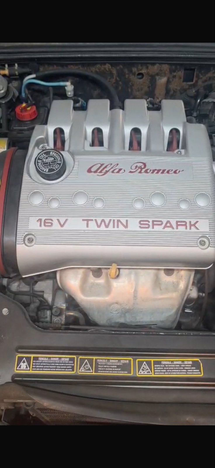 Alfa Romeo 2.0 Twin Spark motor uit Spider 916, Ophalen of Verzenden, Gebruikt, Alfa Romeo