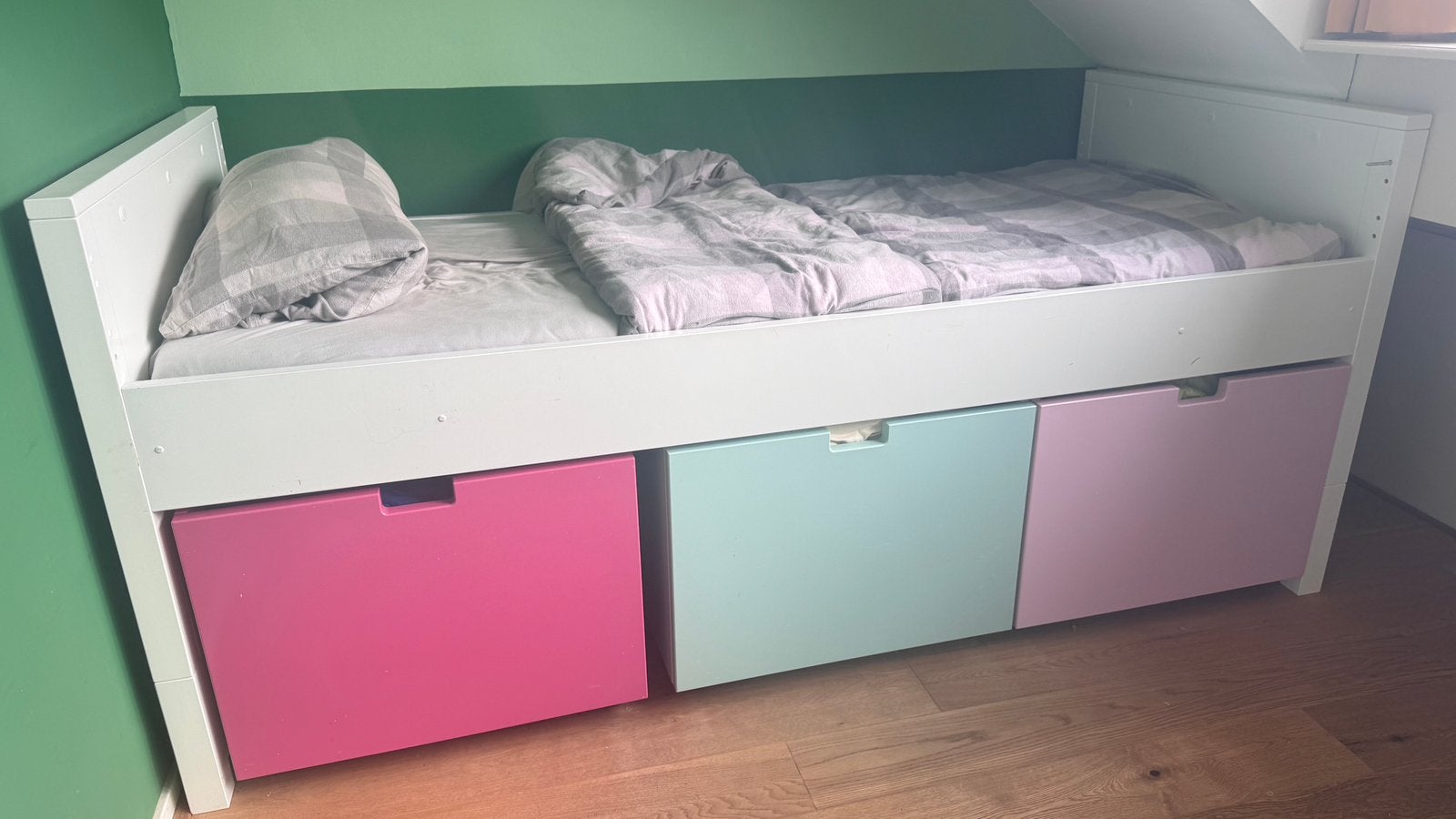 Bopita Combiflex kinderbed 90  200 met 3 lades, Ophalen, Gebruikt