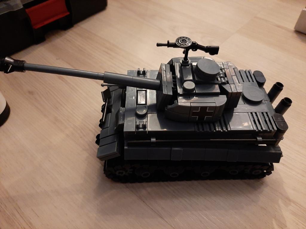 WW2 Army Tiger 1 Tank Bouwstenen, Ophalen of Verzenden, Nieuw, Overige merken