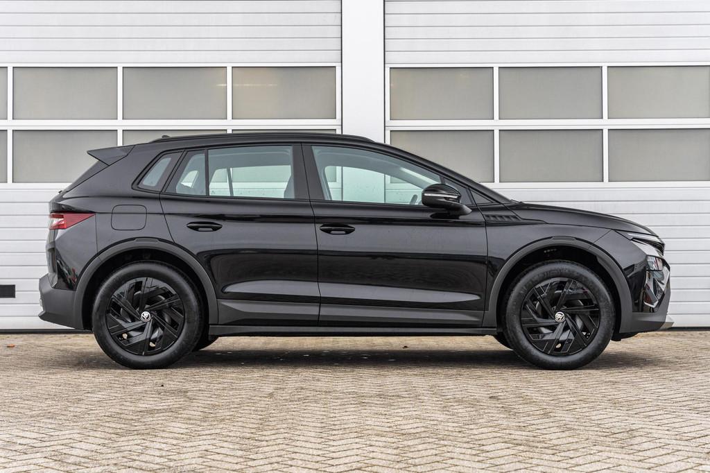 Skoda Elroq 50 170pk Limited | Trekhaak | Achteruitrijcamera, Auto's, Skoda, Zwart, Zwart, Nieuw, Elroq