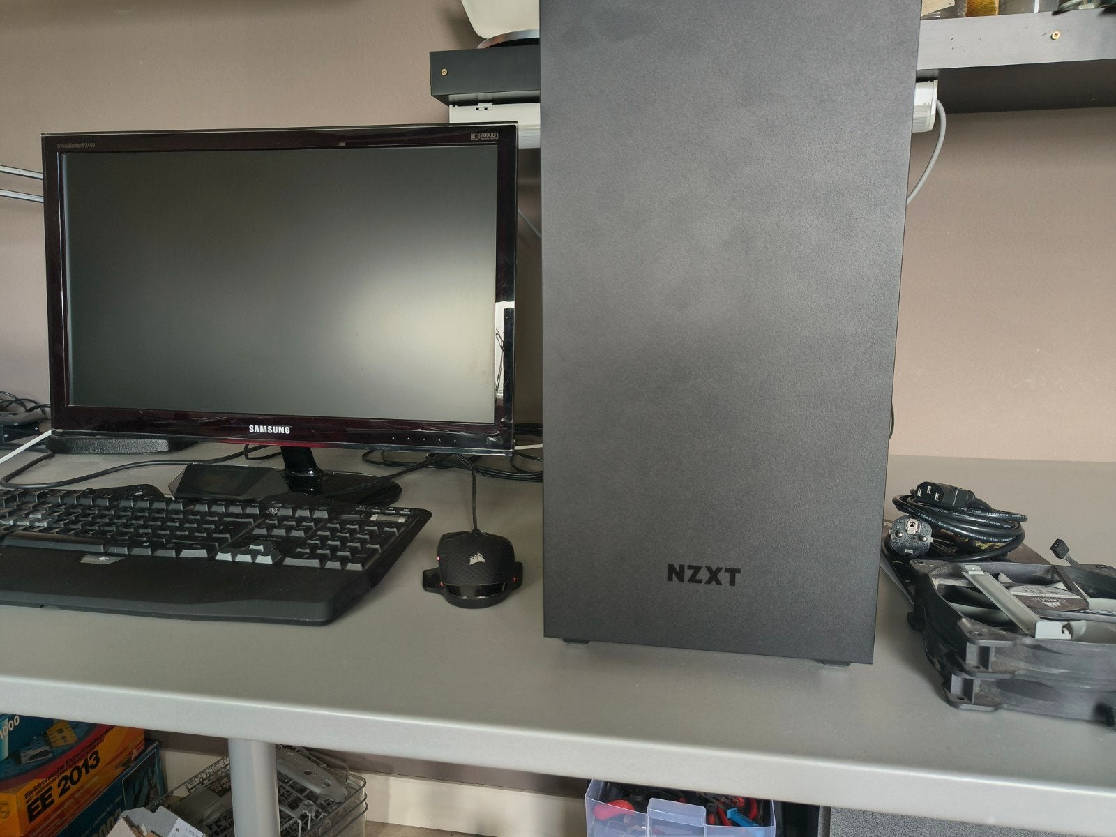 Complete PC, 2080 super, 8GB, 24inch monitor etc, Met monitor, 2 tot 3 Ghz, 8 GB, Ophalen of Verzenden