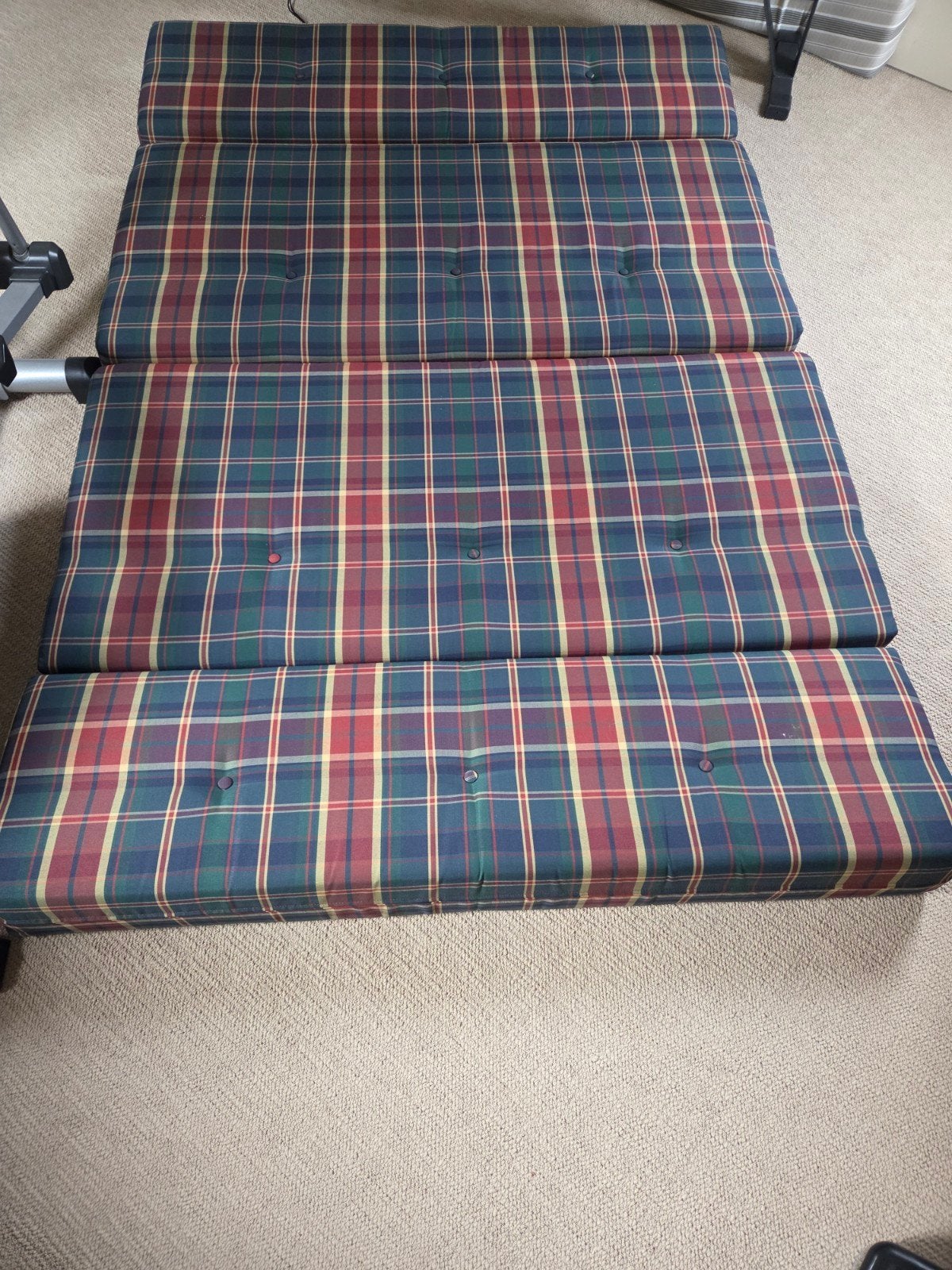 Geruite matrassen/kussens (afmeting), Ophalen, Gebruikt, Tweepersoons, 140 cm