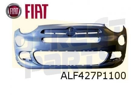 Fiat 500X voorbumper (te spuiten) Origineel! 735633859, Auto-onderdelen, Carrosserie en Plaatwerk, Bumper, Fiat, Voor, Nieuw, Verzenden