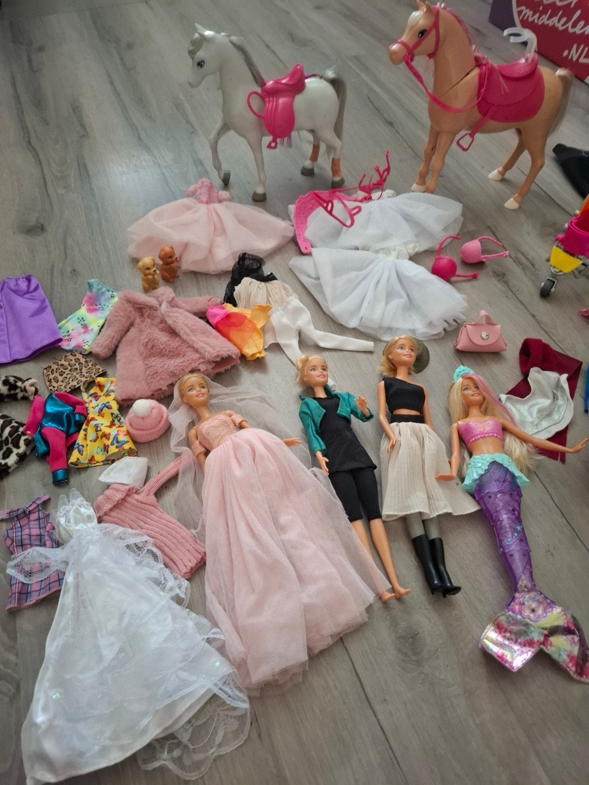 Barbies + accessoires, Ophalen of Verzenden, Gebruikt, Barbie