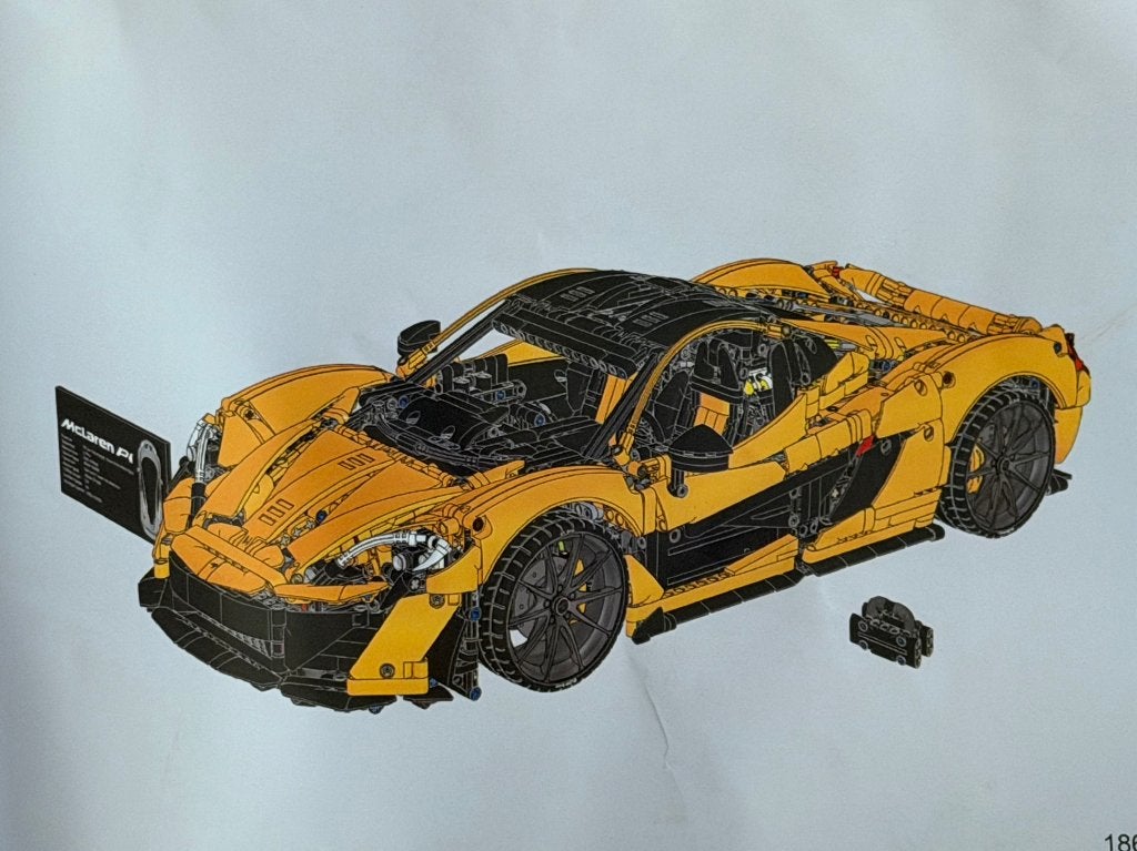 Lepin McLaren P1 technic set NIEUW 3893 bouwstenen, Ophalen of Verzenden, Nieuw, Overige merken