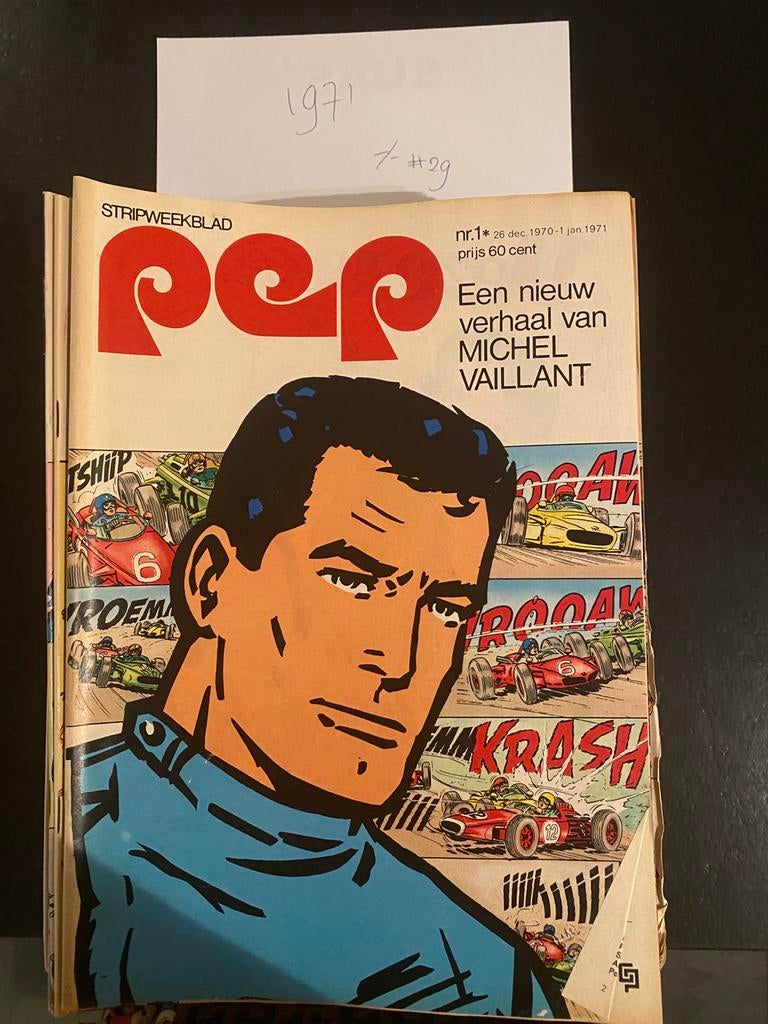 Jaargang PEP 1971, Meerdere comics, Ophalen, Gelezen, Europa