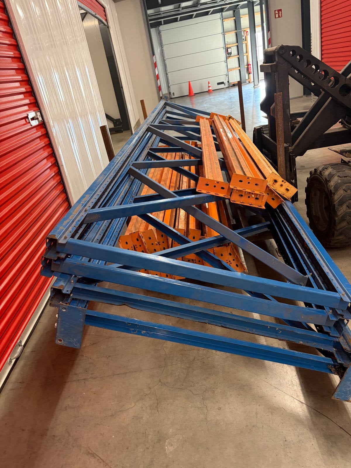 Pallet stelling, Ophalen