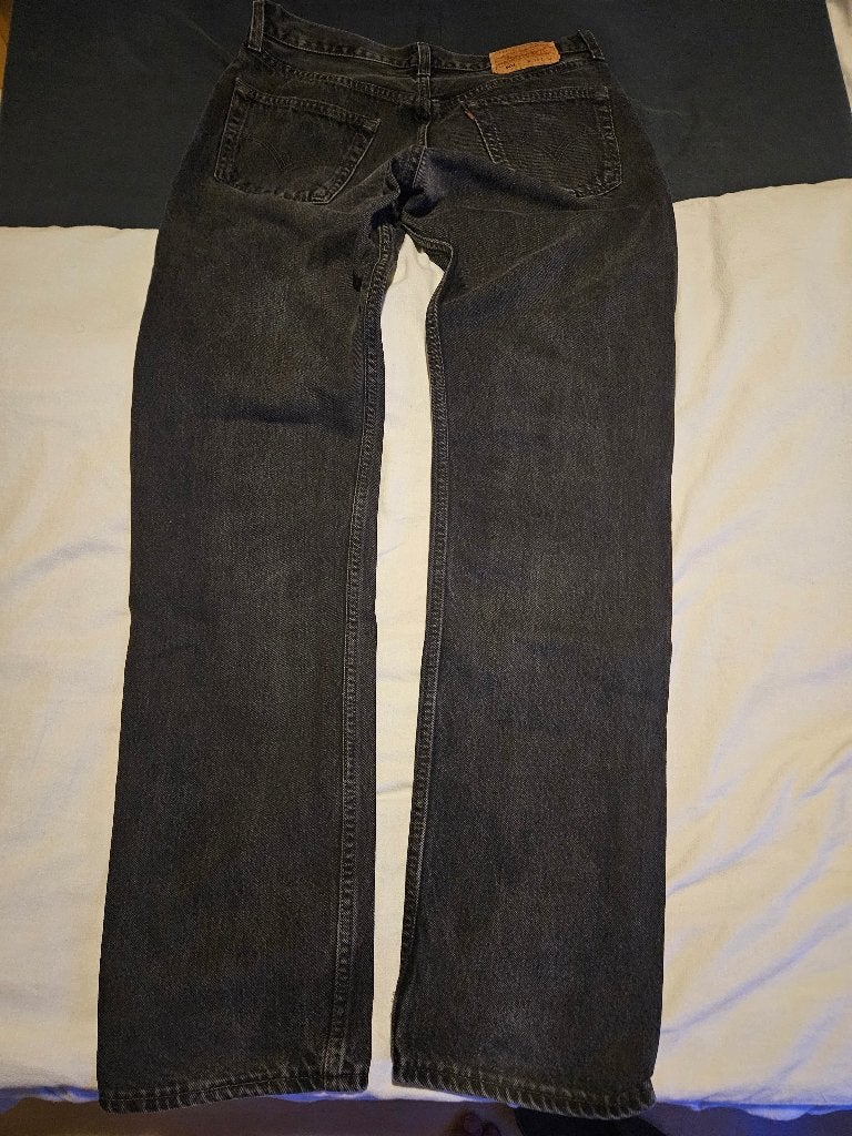 Levi's 501 zwart zgan, Ophalen, Zwart, Zo goed als nieuw, W33 - W34 (confectie 48/50)
