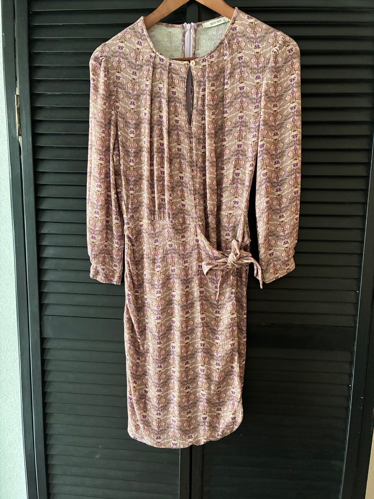 Sissy-Boy jurk maat M met bloemenprint en strikdetail, Maat 38/40 (M), Meerkleurig, Ophalen of Verzenden, Zo goed als nieuw