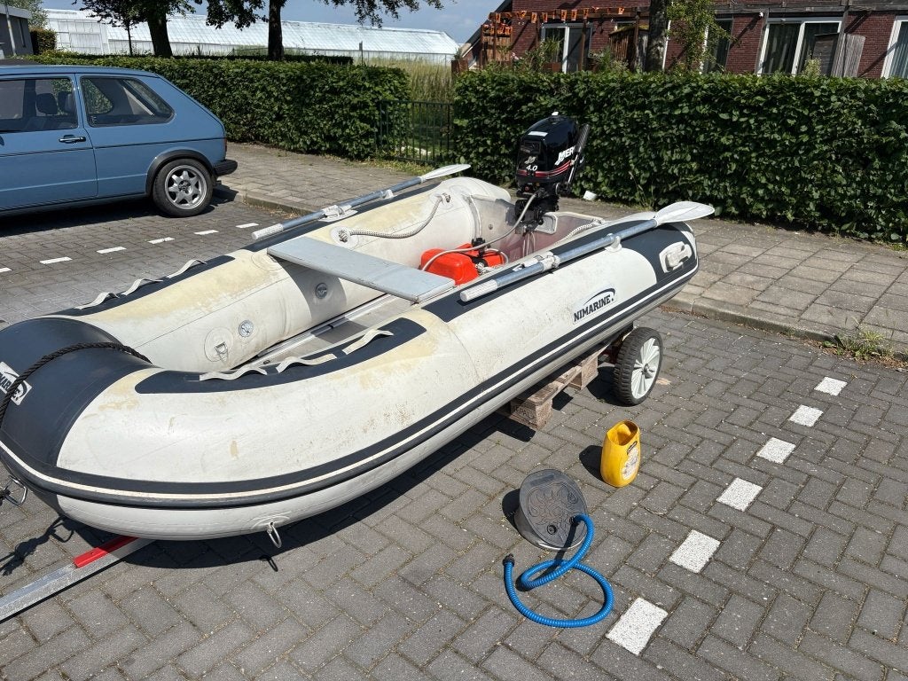 Rubberboot met 4pk 4takt Mercury buitenboordmotor, Ophalen, Gebruikt, Overige typen