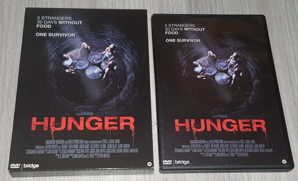 DVD Hunger, Vanaf 16 jaar, Ophalen of Verzenden, Zo goed als nieuw, Overige genres