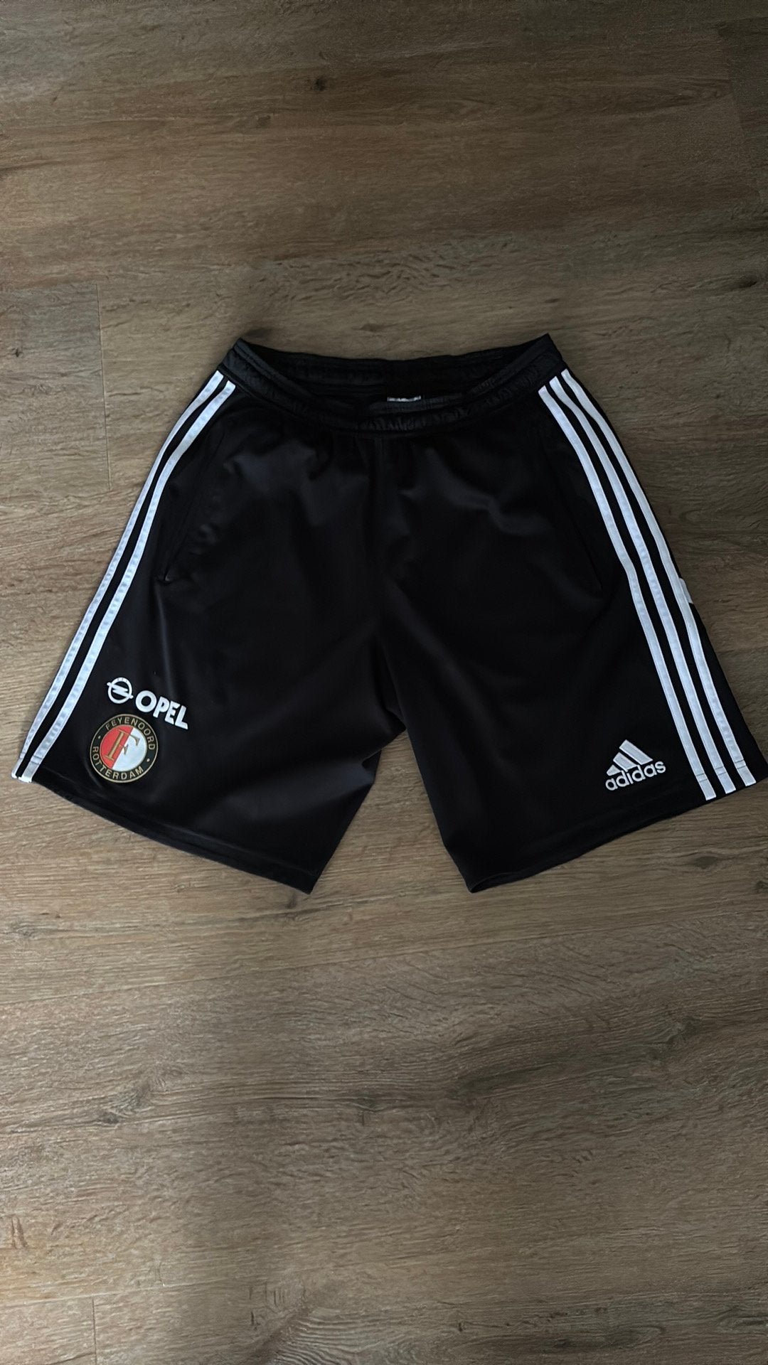 Feyenoord broek/ short uit 2011/2012 Maat M, Maat 48/50 (M), Zwart, Nieuw, Ophalen of Verzenden