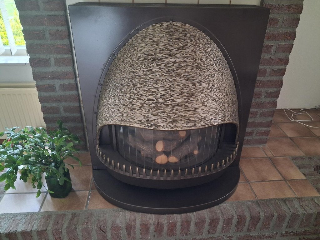 Gaskachel, Ophalen, Gebruikt, Gas, Vrijstaand