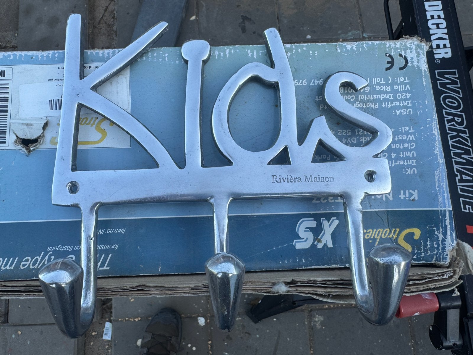 Kapstok kids Reviera maison, Gebruikt, Minder dan 100 cm, Metaal, Ophalen