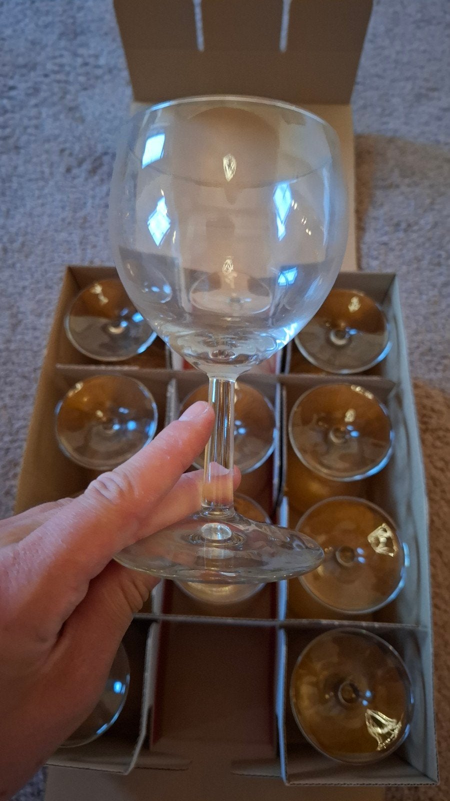 12x Royal Leerdam Ballon wijnglazen 25 cl - Nieuw in doos, Huis en Inrichting, Keuken | Servies, Ophalen, Glas of Glazen, Nieuw
