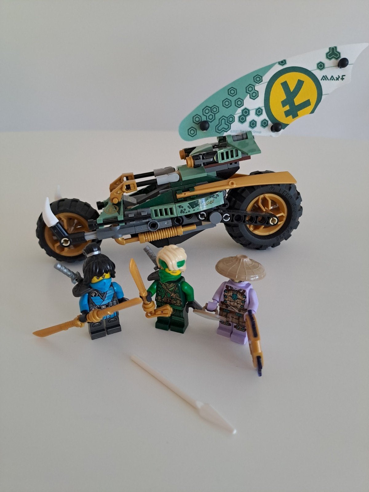 LEGO Ninjago Jungle Raider (71745) met handleiding, Ophalen of Verzenden, Zo goed als nieuw