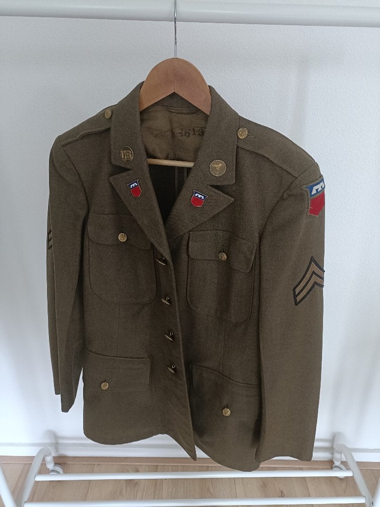 US Uniformen diversen, Verzamelen, Militaria | Tweede Wereldoorlog, Ophalen of Verzenden, Landmacht, Amerika, Kleding of Schoenen