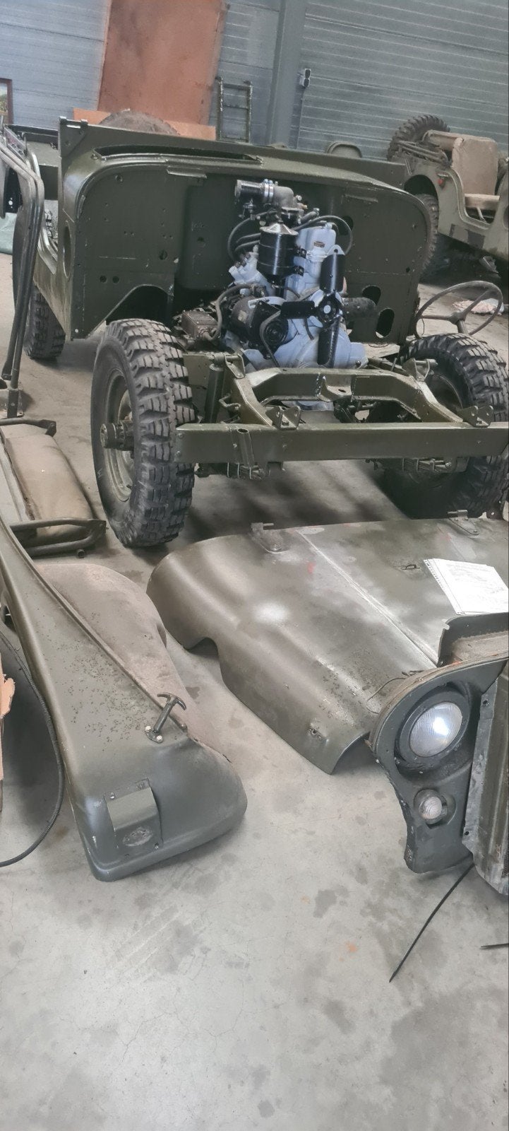 Nekaf m38a1 jeep.uit 1958, Auto's, Bedrijf, Te koop