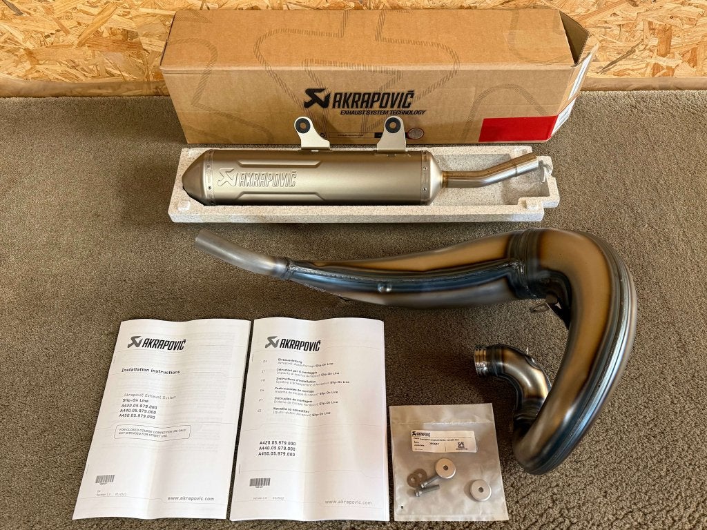 Akrapovic Factory Racing Line 250 300 EXC XC-W TE EC 24-25, Verzenden, KTM, Stallhofnerstraße 3, Betriebsgebiet Süd, Mattighofen, Oberösterreich, 5230, AT