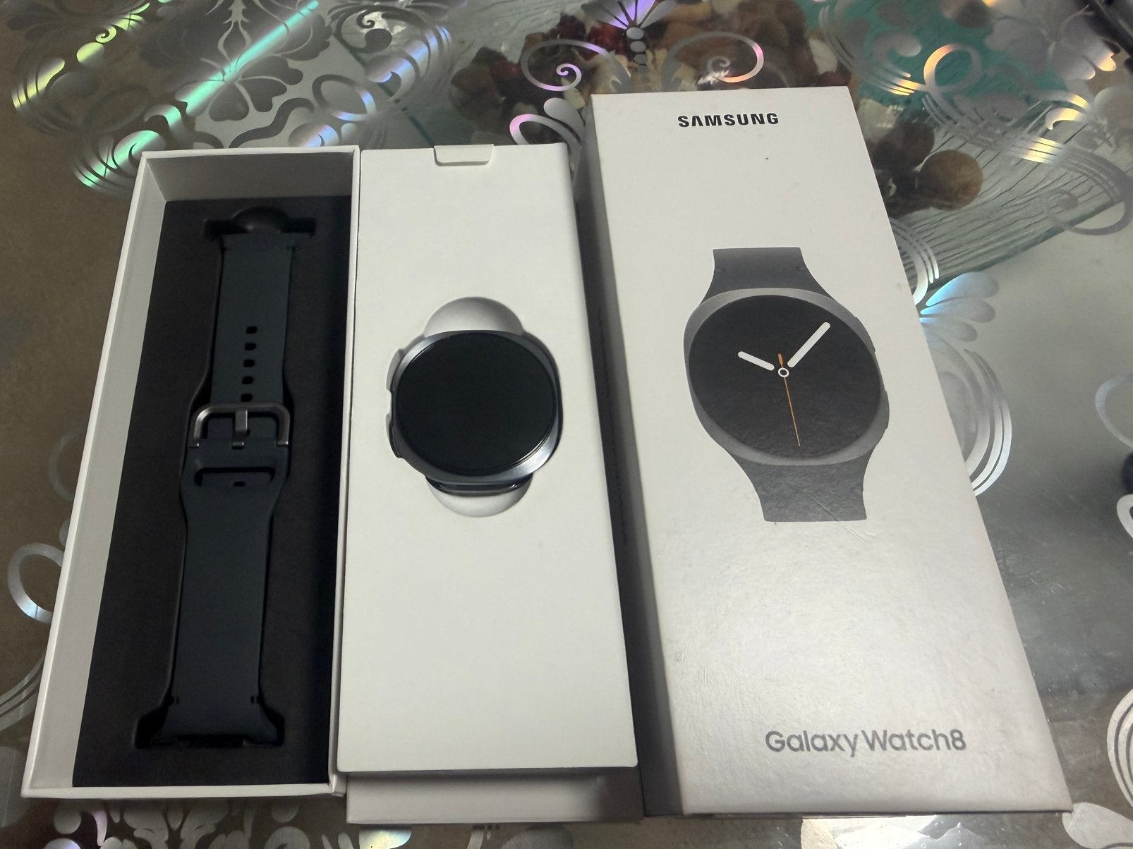 Samsung Galaxy Watch 8 40 mm top staat, Ophalen, Zwart, Zo goed als nieuw, Waterdicht