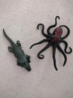 Playmobil, grote Alligator & Octopus, Ophalen of Verzenden, Zo goed als nieuw