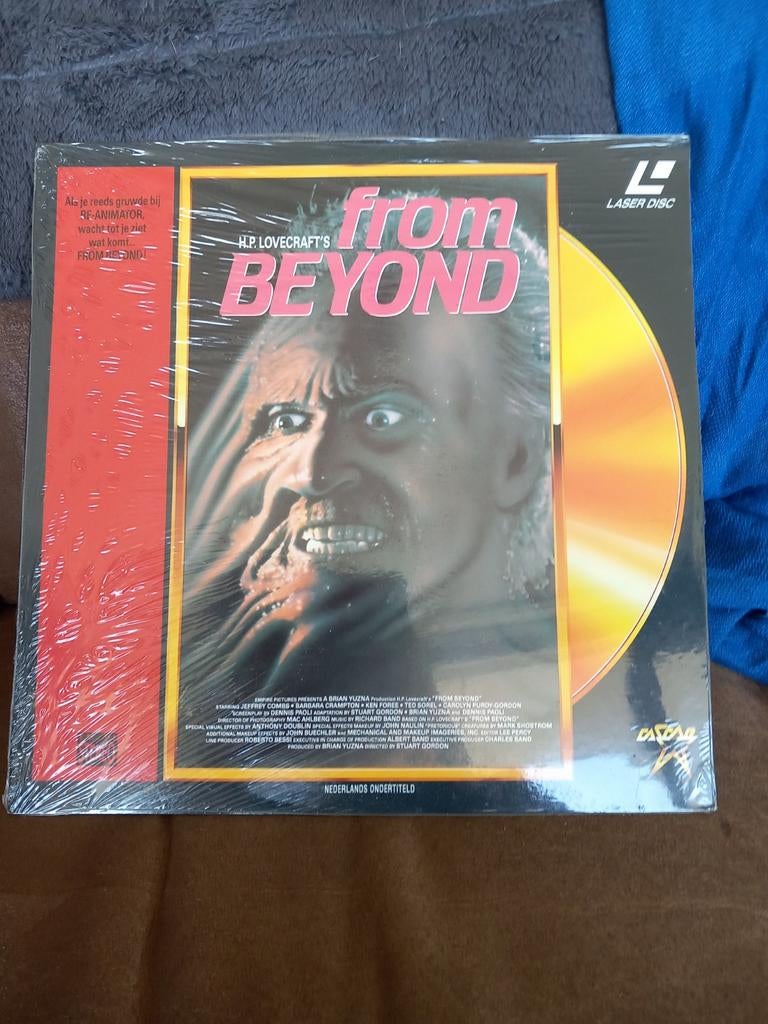 New in seal - from beyond - NL - laserdisc, Vanaf 16 jaar, Ophalen of Verzenden, Nieuw in verpakking, Horror