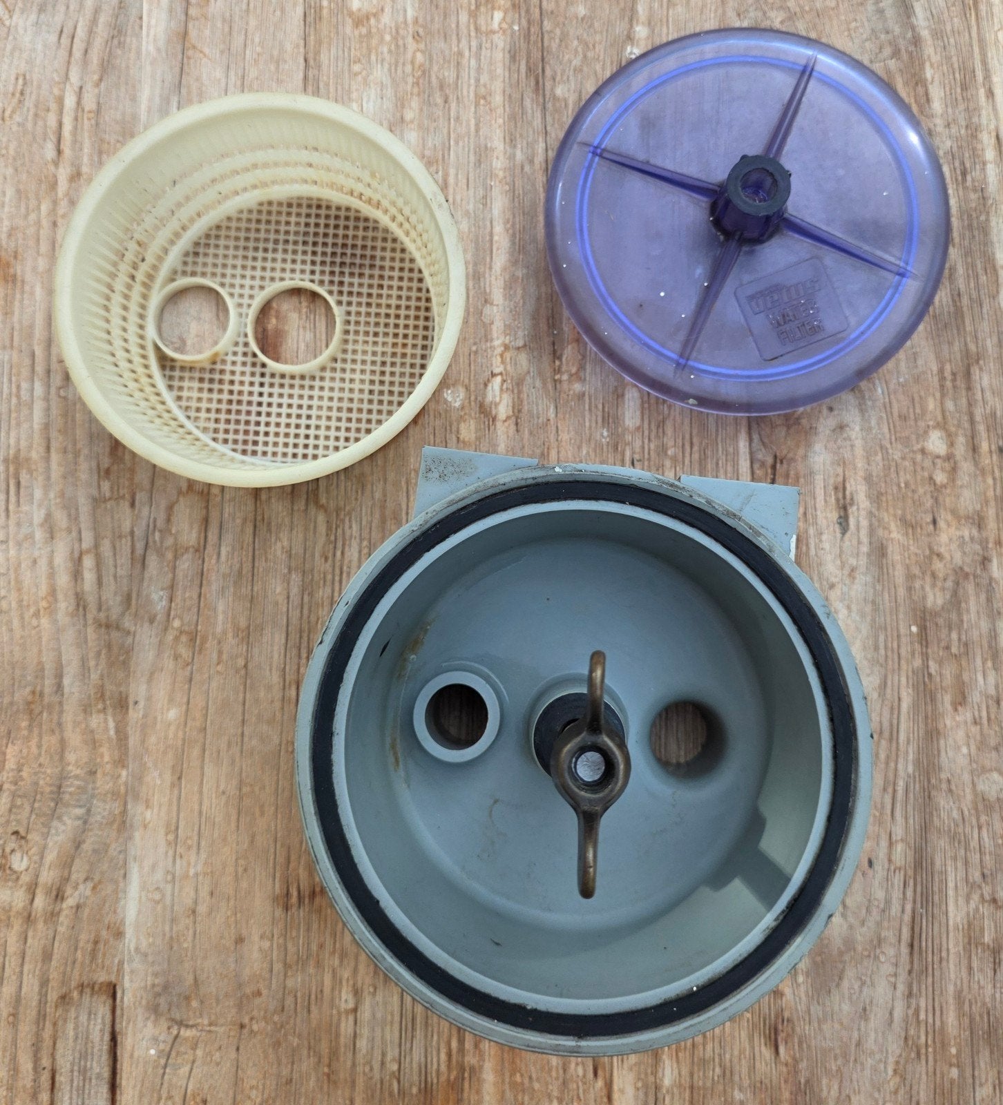 Vetus wierpot filter, Ophalen of Verzenden, Gebruikt, Motor en Techniek, Zeilboot of Motorboot