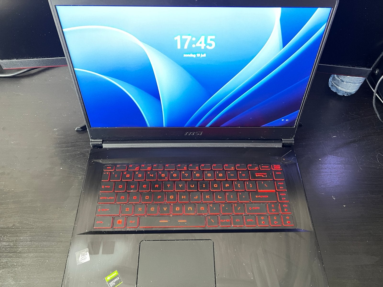 MSI GF63 Thin 10SCSR Gaming Laptop GTX 1650 Ti i5-10300H, Computers en Software, Windows Laptops, Gebruikt, Met videokaart, 2 tot 3 Ghz