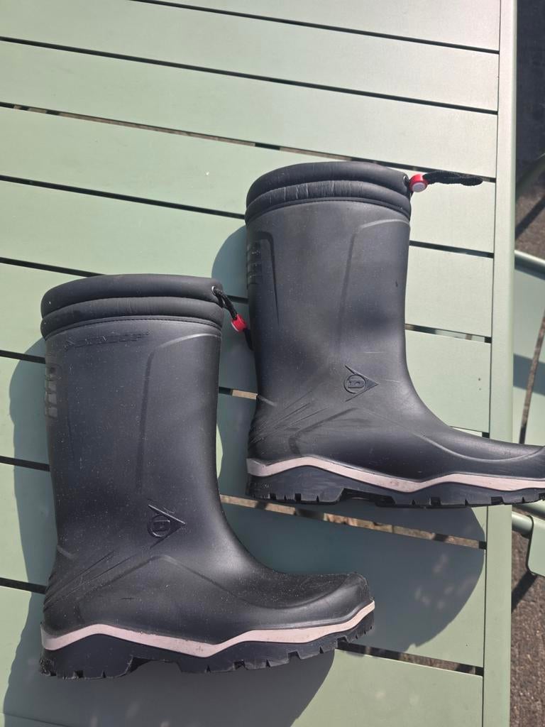 Dunlop gevoerde laarzen maat 39, Kleding | Dames, Schoenen, Zwart, Ophalen of Verzenden, Regenlaarzen, Dunlop