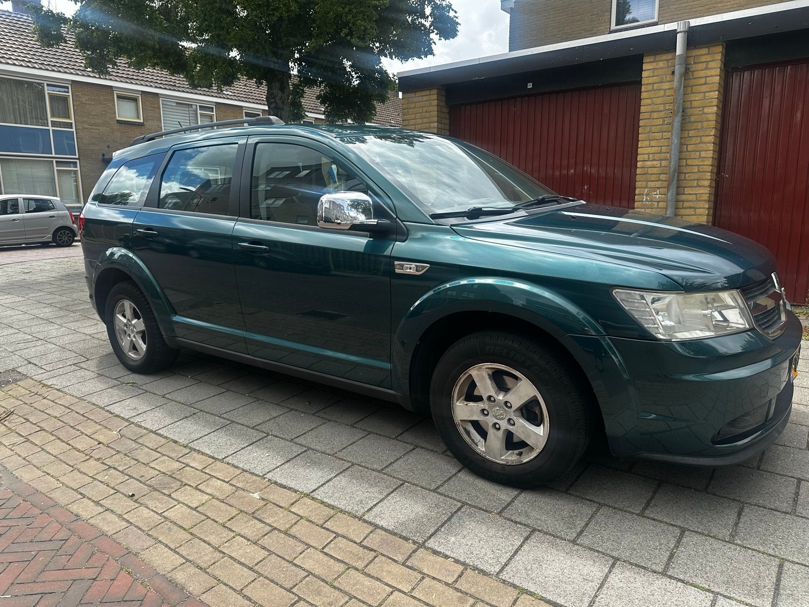 Dodge Journey 2.4 5P 2009 Groen, Auto's, Dodge, Particulier, Journey, Achteruitrijcamera, Airbags, Airconditioning, Bluetooth