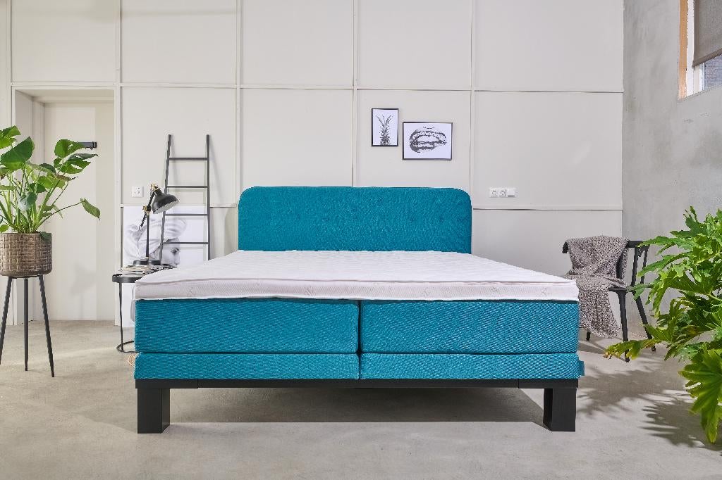 Luxe Boxspring Showroommodel met Topper | Binnen 5 dagen, Verzenden, Overige kleuren, 180 cm, 200 cm