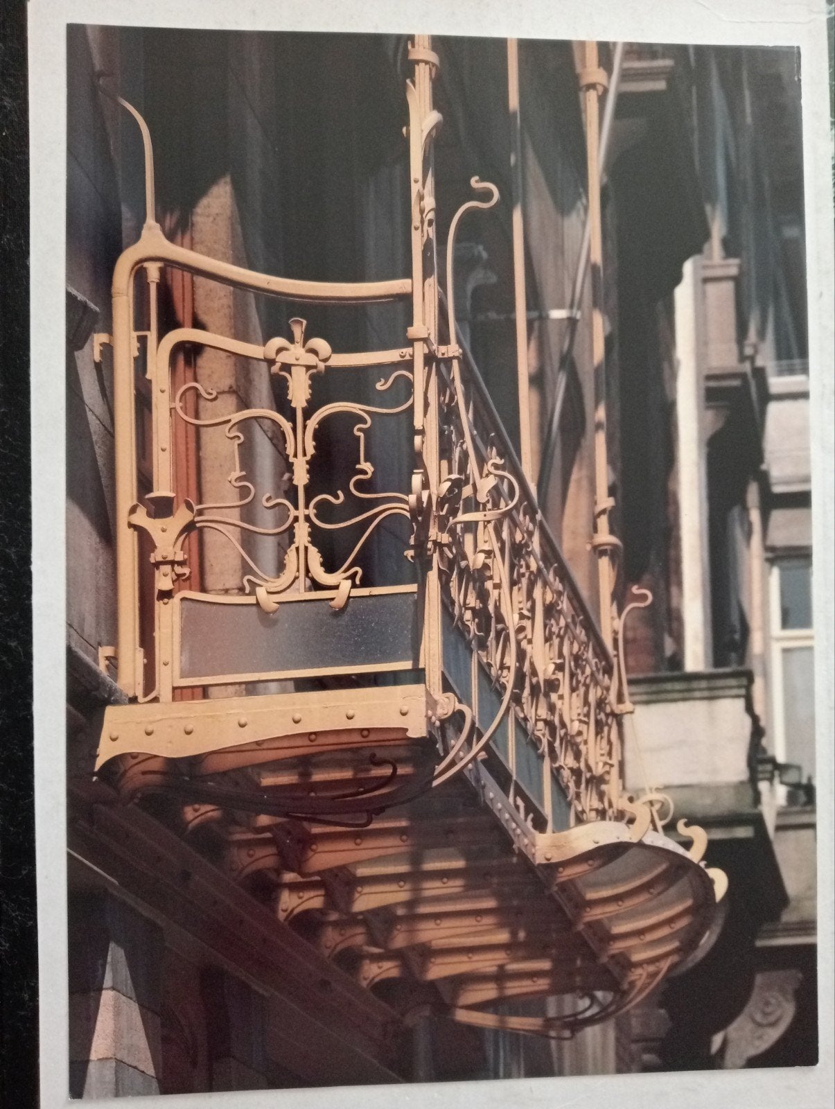 Viktor Horta fotoprint Art Nouveau, Ophalen of Verzenden