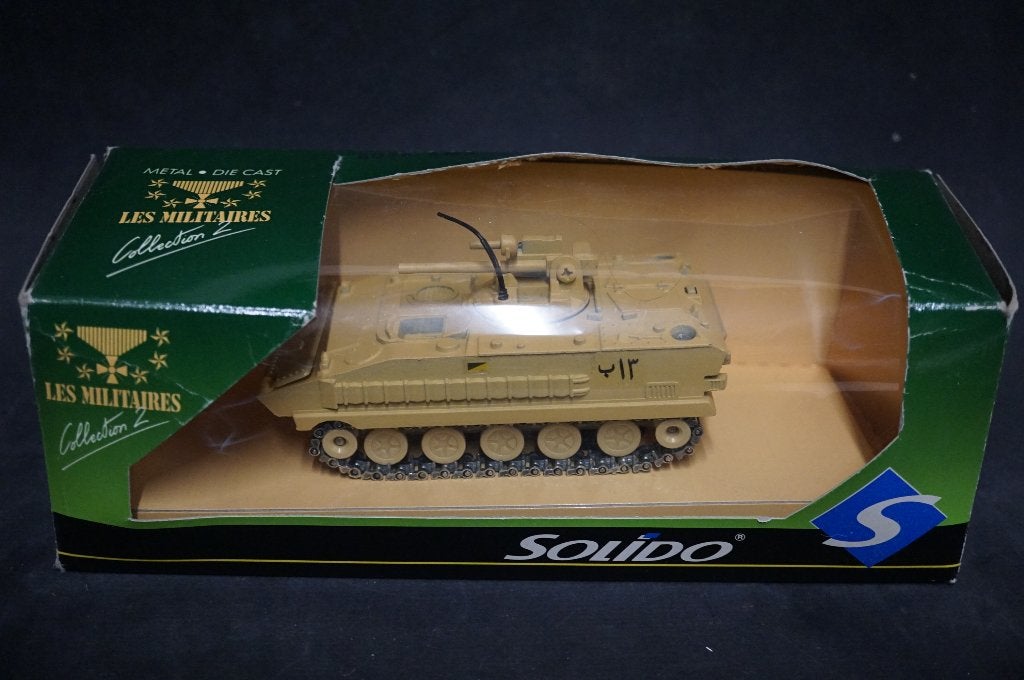 Solido AMX 10P tank 20mm kanon - 1/50 - TOP, Ophalen of Verzenden, Zo goed als nieuw, Overige typen, Overige merken